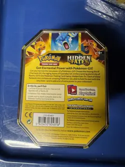 Pokemon Raichu GX - Hidden Fates Tin - Factory Sealed NEW 820650804816 - Image 2