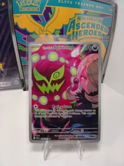 2026 POKEMON ASCENDED HEROES #244/217 CYNTHIA'S SPIRITOMB ILLUSTRATION RARE - Image 1