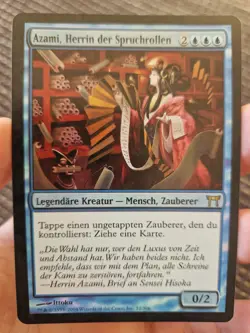 ⚡1x FOIL Azami, Lady of Scrolls Champions Kamigawa MTG deutsch exc good Magic ⚡ - Image 2