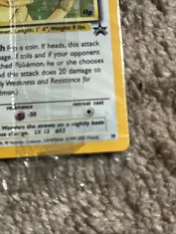 Sealed Pokemon Meowth Promo Holo WOTC Gameboy Promo 10/53 English Vintage - Image 4