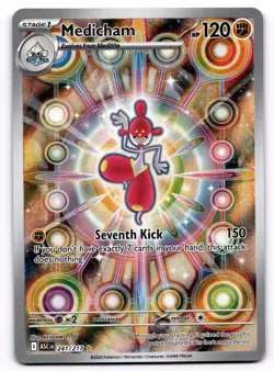 Medicham 241/217 ME: Ascended Heroes Illustration Rare Near Mint Pokemon - Image 1
