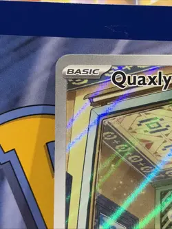 Pokemon Paldea Evolved Illustration Rare Quaxly #206 LP - Image 2