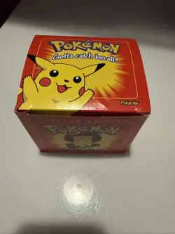 1999 NIB Pokemon Burger King 23K gold plated Pikachu in original packaging - Image 1