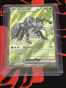 Pokemon Durant ex - 215/191 - Ultra Rare NM-Mint Surging Sparks - Image 1