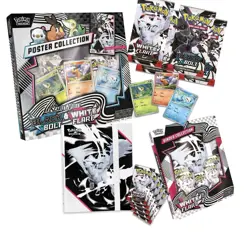 Pokemon TCG Scarlet & Violet Black Bolt & White Flare Poster Binder Collection … - Image 3