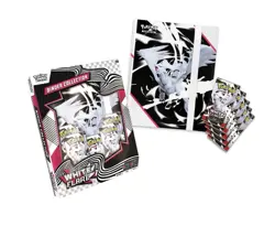 Pokemon TCG Scarlet & Violet Black Bolt & White Flare Poster Binder Collection … - Image 5