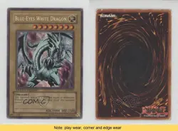 Blue-Eyes White Dragon YuGiOh Collectors Tin Promo #BPT-003 2002 READ - Image 3