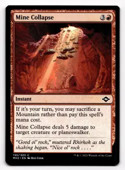 MTG Modern Horizons 2 Mine Collapse 135/303 Magic the Gathering - Image 1
