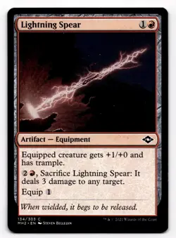MTG Modern Horizons 2 Lightning Spear 134/303 - Image 1