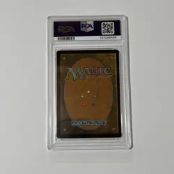 Lightning Dragon Foil Stamp PreRelease MtG Urza's Saga Reserved List PSA 6 Ex-MT - Image 2