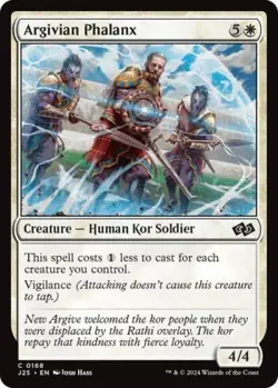 Argivian Phalanx - Near Mint MTG Foundations Jumpstart - Image 1