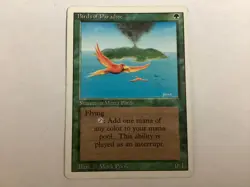 MTG Revised BIRDS OF PARADISE MP (BIN) Graded Power - Image 1