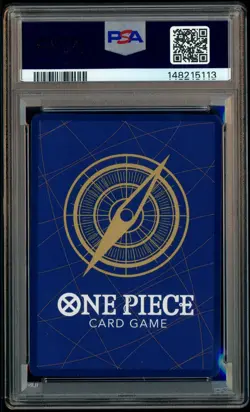 2025 One Piece OP10 EN Manga Alternate Art #119 Trafalgar Law PSA 10 GEM MINT - Image 3