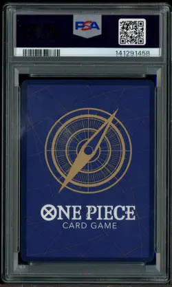 2025 One Piece OP13 ENGLISH 3rd Anniversary Gold #004 Shanks PSA 9 MINT - Image 3