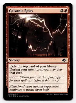 MTG Galvanic Relay MH2 127 Modern Horizons 2 Magic the Gathering - Image 1