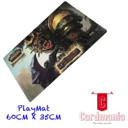 World of Warcraft TCG - Battleground Master Playmat | New / 4 Bonus Cards - Image 1