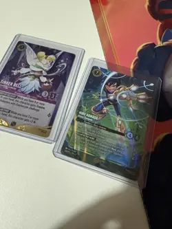 Lorcana Tinkerbell/hiro Hamada Set Championship Foils - Image 1