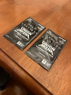 Union Arena Solo Leveling Box Promotion Pack Limited First Edition Lot of 2 - Image 2