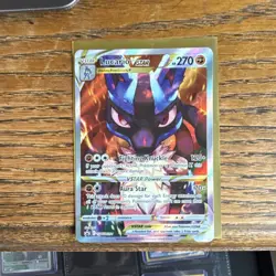 Pokemon Lucario VSTAR SWSH291 Sword & Shield Promo Holo Card 270 HP - Image 3