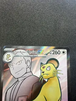 Pokemon Team Rocket's Persian ex Holo EX DR1 2 Cards English 219/182 - Image 2