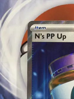 Pokemon TCG N's PP Up Trainer Full Art Foil Rare Card 262/217 ASC - Image 2