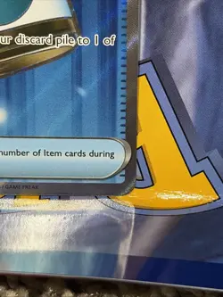 Pokemon TCG N's PP Up Trainer Full Art Foil Rare Card 262/217 ASC - Image 5