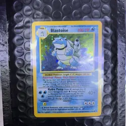 Blastoise - 2/130 - Pokemon Base Set 2 Holo Rare Card WOTC LP/ NM FAST SHIPPING - Image 1