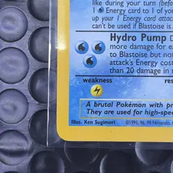 Blastoise - 2/130 - Pokemon Base Set 2 Holo Rare Card WOTC LP/ NM FAST SHIPPING - Image 5