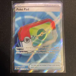 Poke Pad 113/088 ME03: Perfect Order Ultra Rare Full Art Trainer Card NM - Image 1