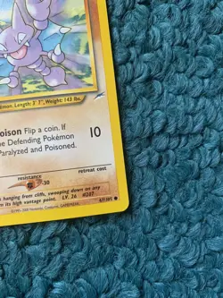 1st Edition GLIGAR 67/105 Neo Destiny Set - Pokemon WOTC Vintage Card - NM - Image 4