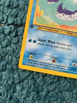 1st Edition MANTINE 74/105 Neo Destiny Set - Pokemon WOTC Vintage Card - NM - Image 3