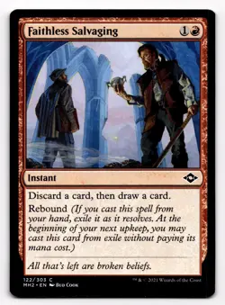 MTG Faithless Salvaging MH2 122 Modern Horizons 2 Magic the Gathering - Image 1