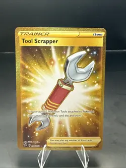 Pokemon TCG Tool Scrapper 208/192 Rebel Clash Secret Rare Holo Trainer Card - Image 1
