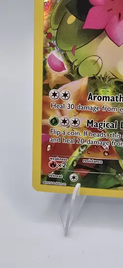 Pokemon TCG Shaymin XY115 Holo Promo Card Black Star Ultra Rare - Image 5