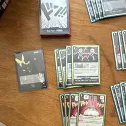 Bandai One Piece Card Game Black Imu Top 8 Deck (Incomplete) - Image 2