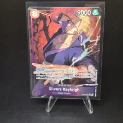 One Piece Card Game TCG Silvers Rayleigh OP13-066 Alt Art - Image 1