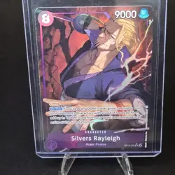 One Piece Card Game TCG Silvers Rayleigh OP13-066 Alt Art - Image 3