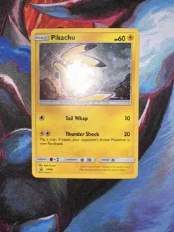 Pikachu SM98 Pokemon Sun & Moon Promo Holo Rare Card NM - Image 2