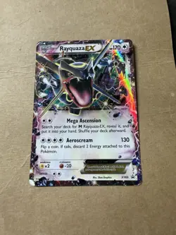 Rayquaza EX XY69 Full Art Promo Holo Pokemon Card XY Set English - Image 1