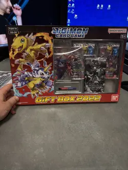 Digimon TCG Trading Card Game Gift Box 2022 Bandai GB-02 Agumon & Gabumon 811039037901 - Image 1