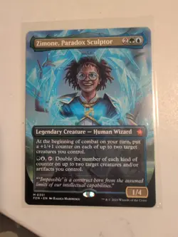 LZimone, Paradox Sculptor - Borderless #351 - Foundations - NM MTG - Image 1