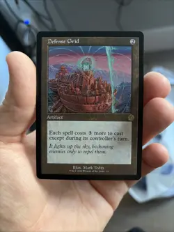 Defense Grid - MTG Magic the Gathering - Brothers War - Image 1