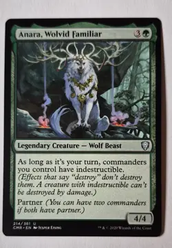 Anara, Wolvid Familiar Commander Legends Regular - Image 1
