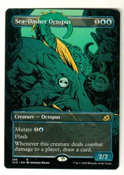 Sea-Dasher octopus Ikoria Lair of Behemoths Extended Art - Image 1