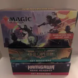 3 MTG Set Booster Boxes Unsealed NEO STX SNC **SEE DESCRIPTION** 195166104973 - Image 1