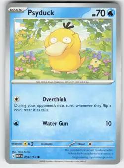 Psyduck 054/165 Common 151 Pokemon Near Mint - Image 1