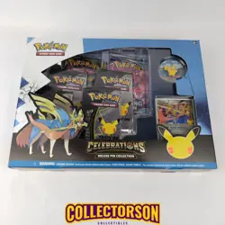 2021 Pokemon Celebrations 25th Deluxe Pin Collection (factory sealed) 820650809422 - Image 1