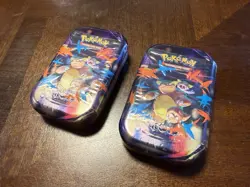 Pokemon TCG Mega Heroes Mini Tin Kangaskhan Sealed Lot of 2 🔥🔥🔥 - Image 1
