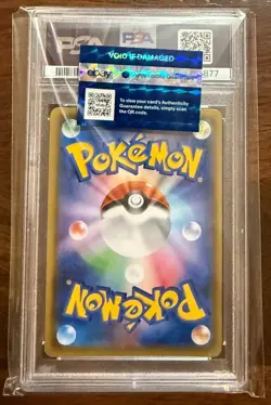 2018 POKEMON JAPANESE SUN & MOON TAG BOLT #038 GENGAR & MIMIKYU GX PSA 10 - Image 2