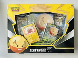 Pokemon TCG Hisuian Electrode V Box - Sealed - Image 1